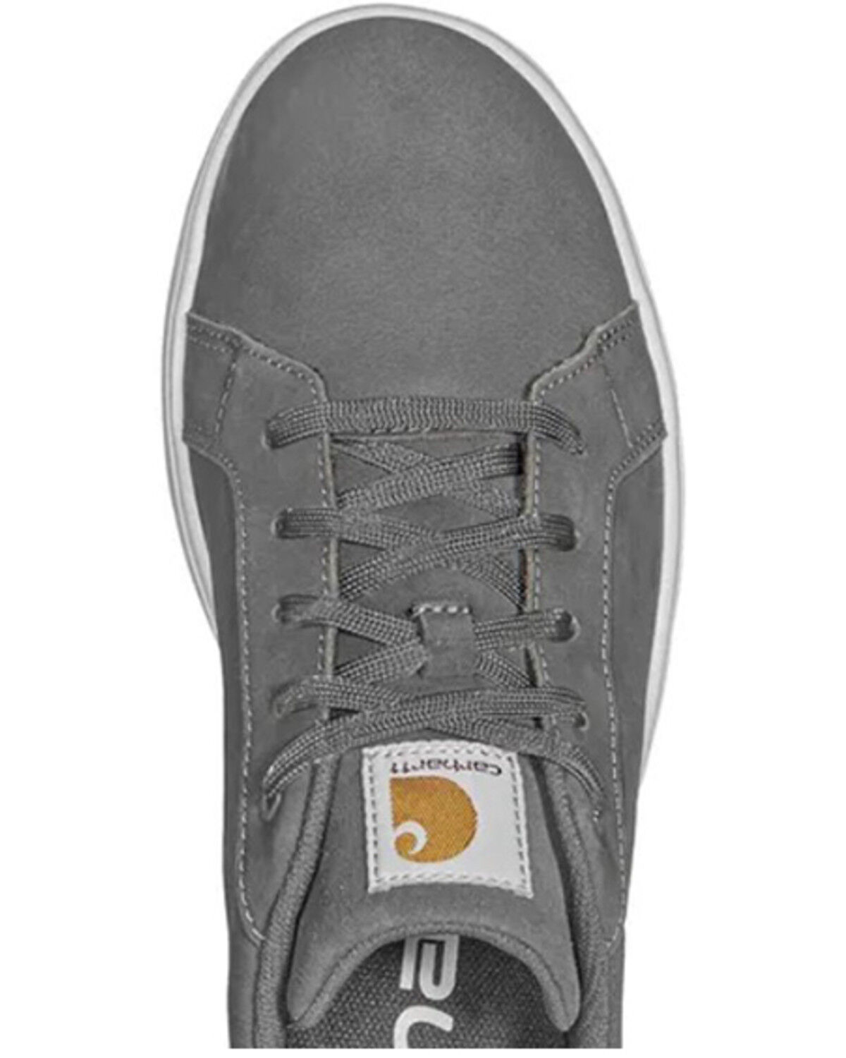 Image #6 - Carhartt Men's Detroit Leather Work Sneakers - Soft Toe, Medium Grey, hi-res