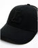 Image #2 - Boot Barn Men's Embroidered Logo Ball Cap, Black, hi-res