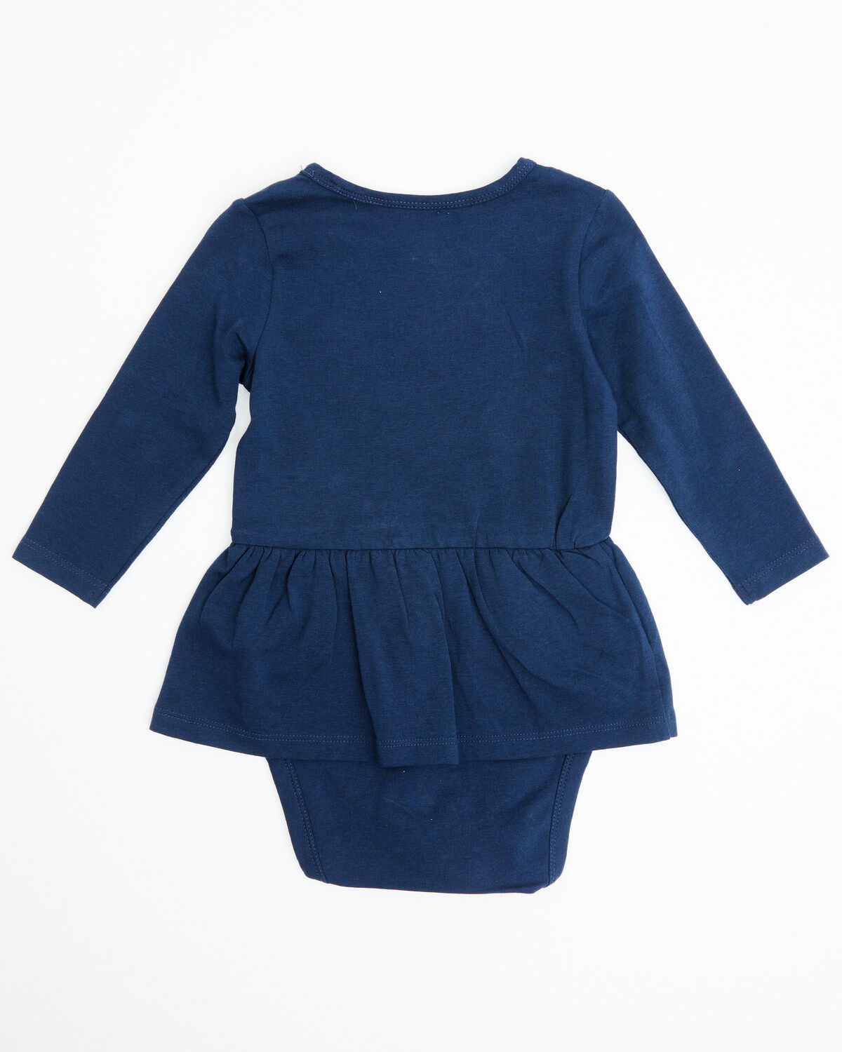 Image #3 - Wrangler Infant Girls' Scenic Graphic Long Sleeve Onesie, Navy, hi-res