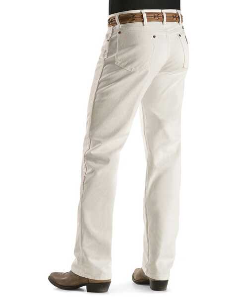 Image #1 - Wrangler 13MWZ Cowboy Cut Original Fit Jeans - Prewashed Colors, White, hi-res