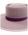Image #2 - Shyanne Women's Light Purple Telescope Boater Wool Felt Western Hat , Light Purple, hi-res