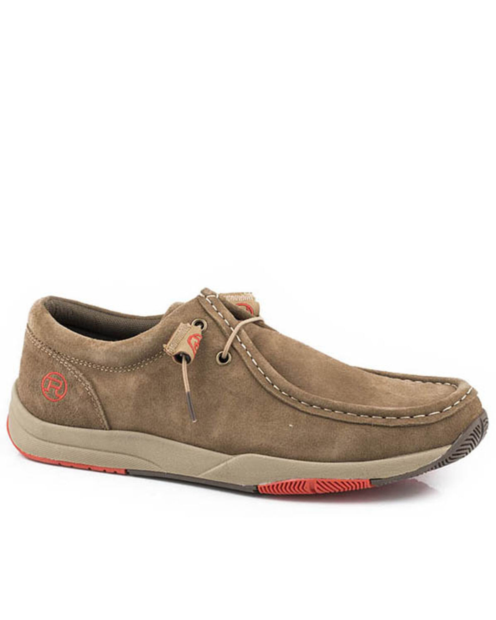 Roper Men s Tan Clearcut Chukka Shoes Moc Toe Boot Barn