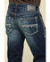 Image #4 - Ariat Men's M5 Nightingale Dark Stretch Stackable Slim Straight Jeans, , hi-res