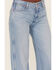 Image #2 - Wrangler Women's Medium Wash Worldwide Mid Rise Wide Leg Denim Jeans, Medium Wash, hi-res