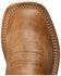 Old West Youth Girls' Canyon Western Boots - Square Toe, Tan, hi-res