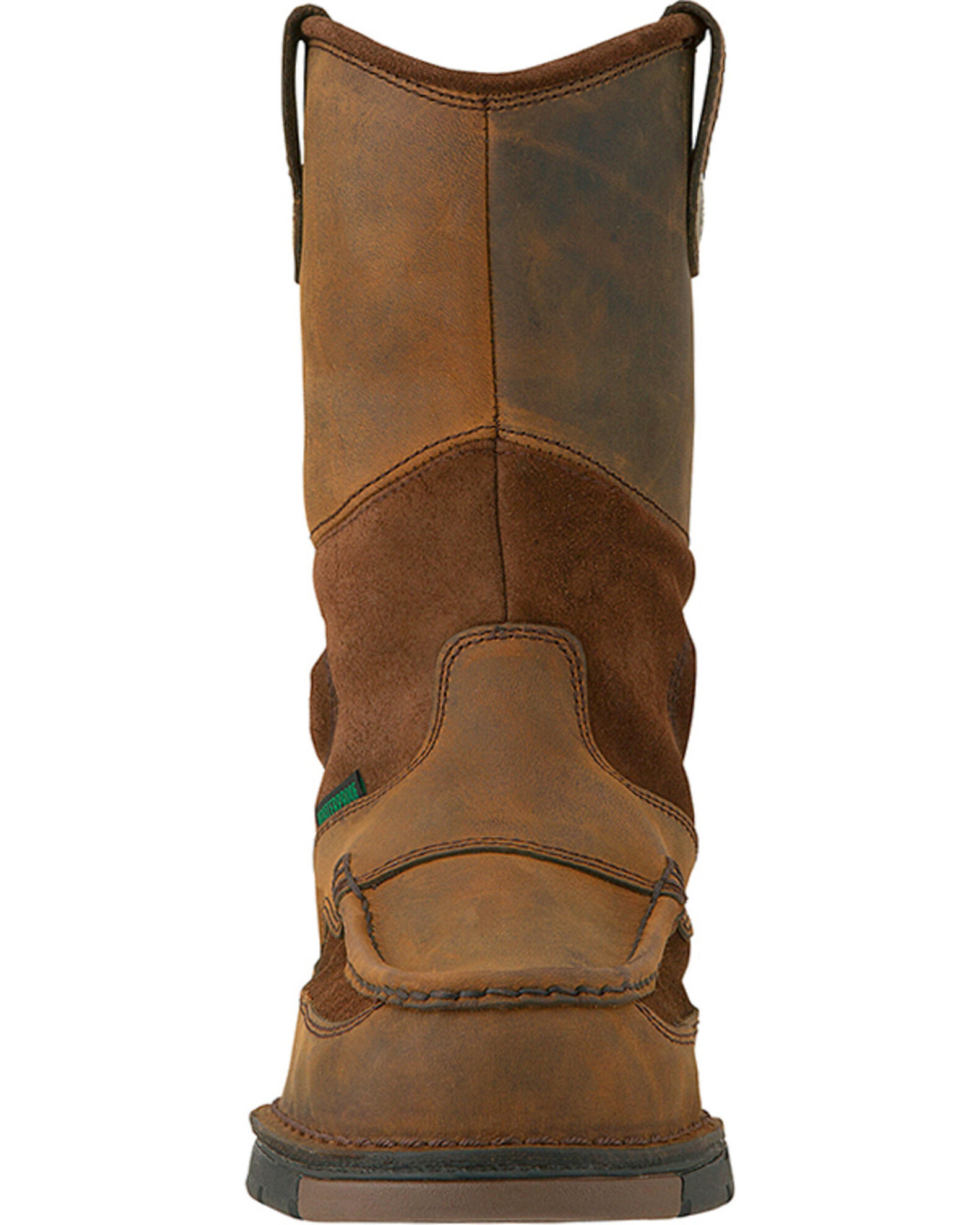 Image #4 - Georgia Men's Athens Steel Toe Wellington Boots, Brown, hi-res
