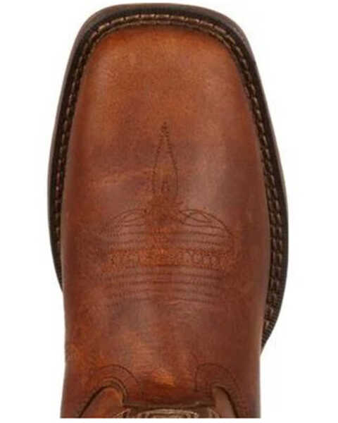 Image #7 - Durango Men's Rebel Western Boots, Brown, hi-res