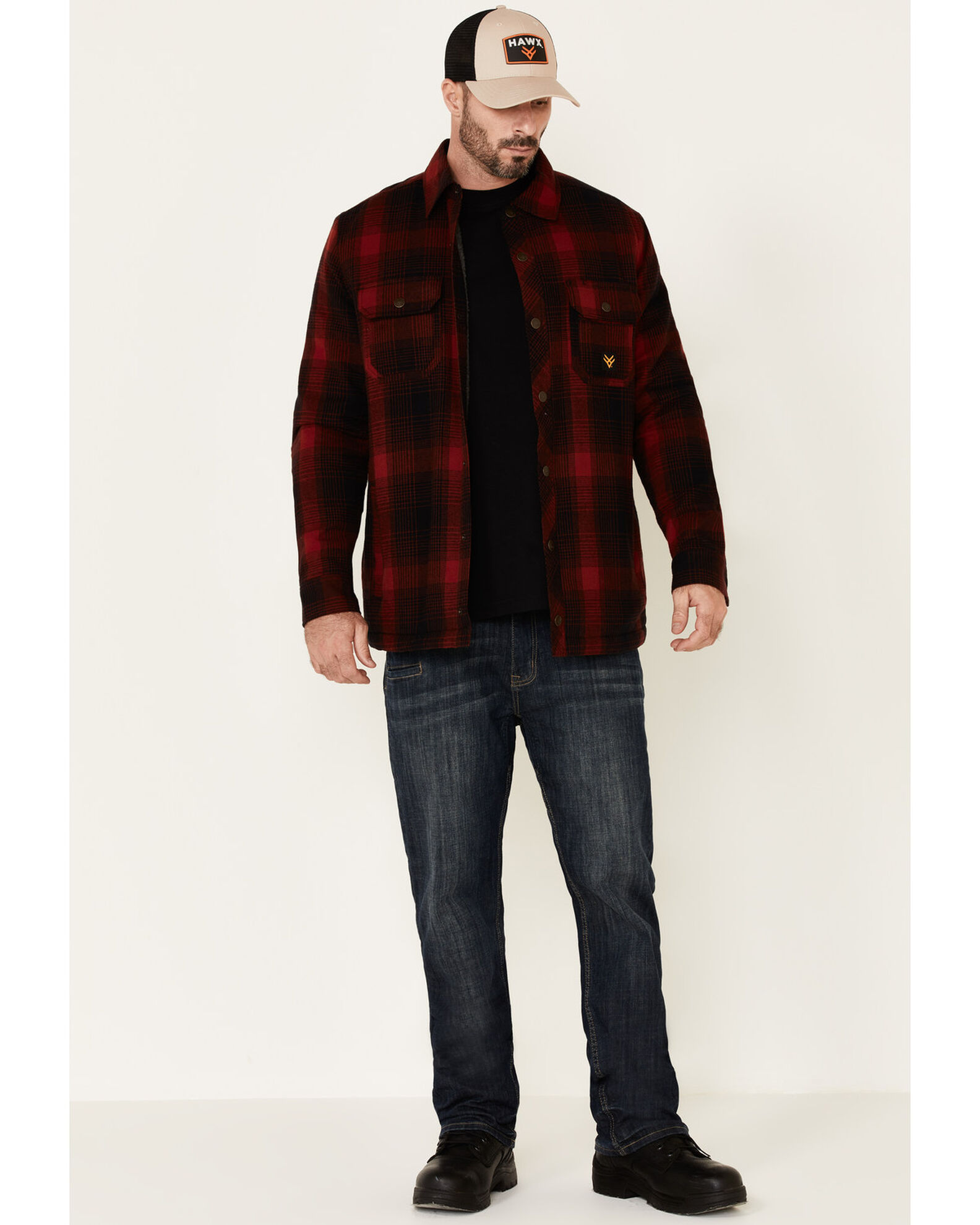 shirt jacket sherpa