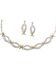 Montana Silversmiths Women's Barbwire Jewelry Set, Silver, hi-res