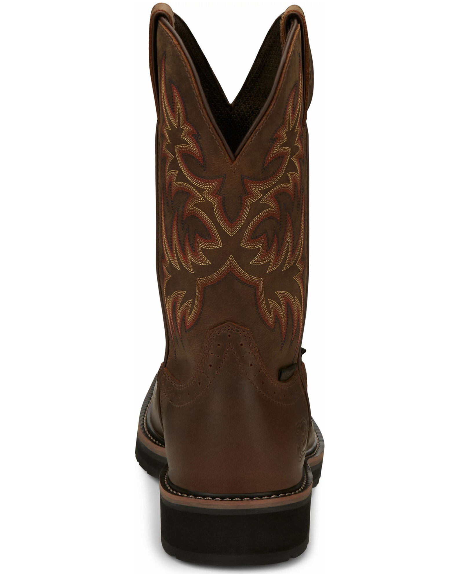 Justin Men s Driller Western Work Boots Steel Toe Boot Barn