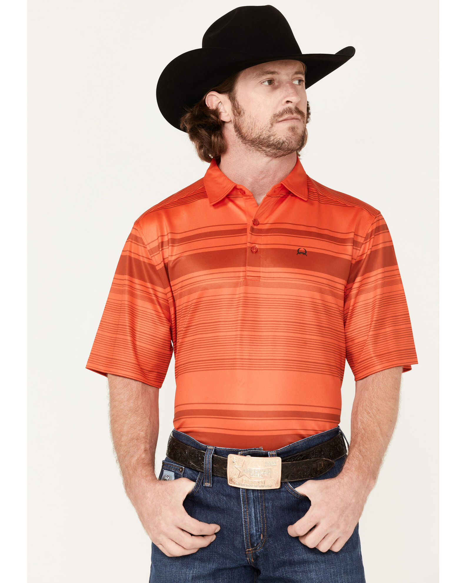 Mens cinch polo shirts on sale
