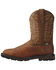 Image #2 - Ariat Men's Groundbreaker Met Guard Western Work Boots - Steel Toe, Brown, hi-res