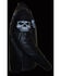 Milwaukee Leather Men's Reflective Skull Crossover Scooter Jacket - 5X, Black, hi-res