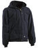 Image #1 - Berne Men's Original Washed Hooded Work Jacket - Quilt Lined - 3XT & 4XT, , hi-res