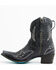 Image #3 - Lane Women's Cossette Western Booties - Snip Toe, Black, hi-res