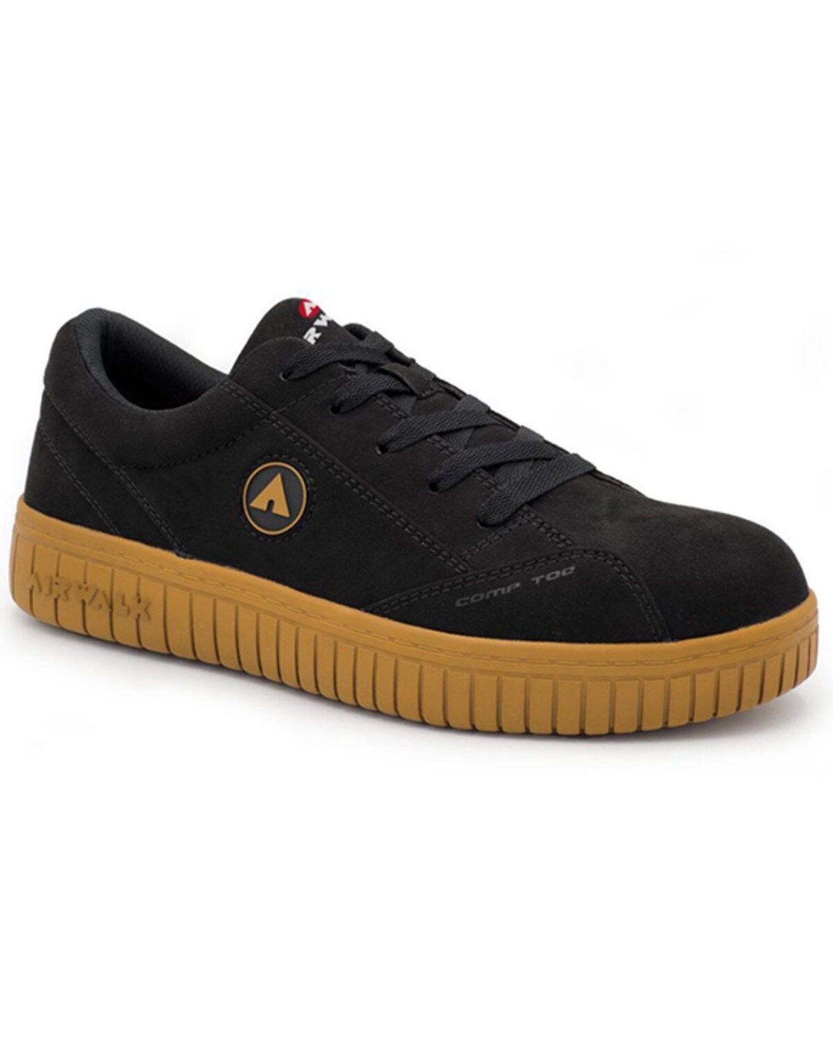 Airwalk Women's Camino Work Shoes - Composite Toe, Black, hi-res