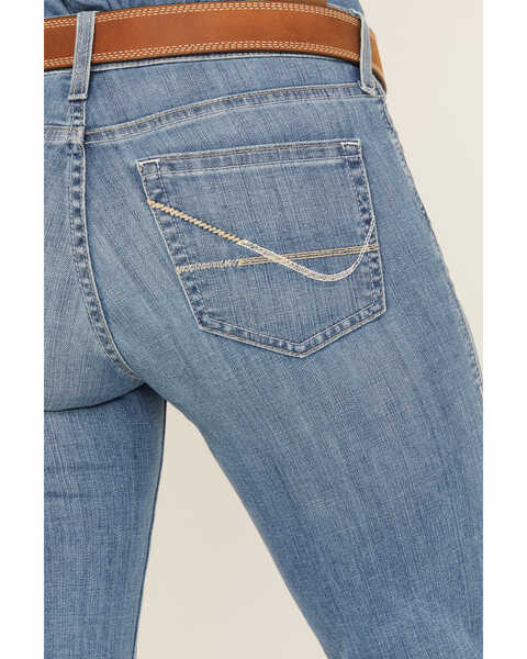 Image #4 - Ariat Women's Medium Wash Perfect Rise Milli Trouser Jeans, Medium Wash, hi-res
