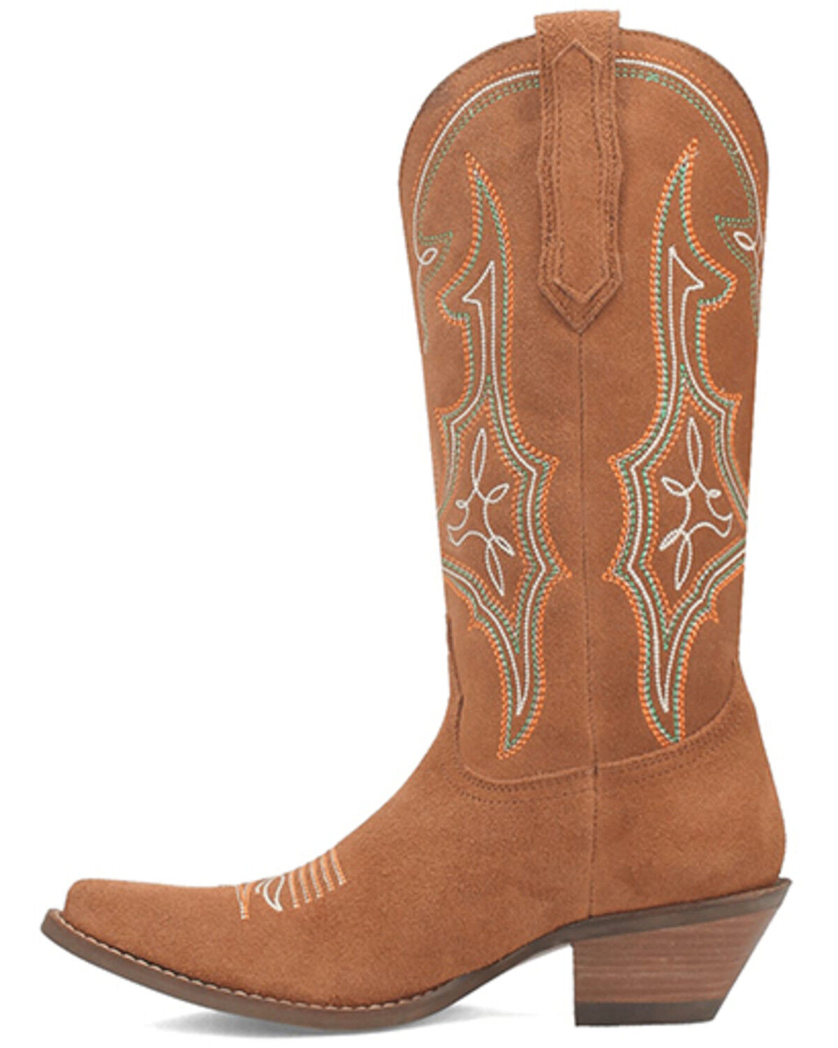 Image #3 - Dingo Women's Hot Sauce Tall Western Boots - Snip Toe, Camel, hi-res