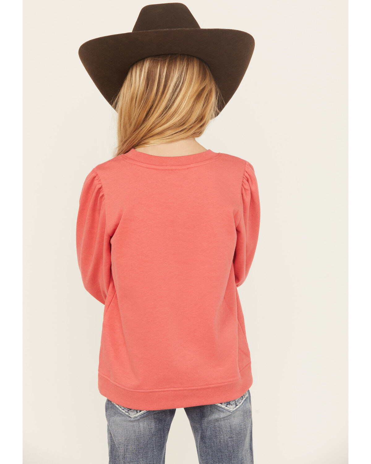 Image #4 - Wrangler Girls' Boot Long Sleeve Graphic Shirt, Pink, hi-res
