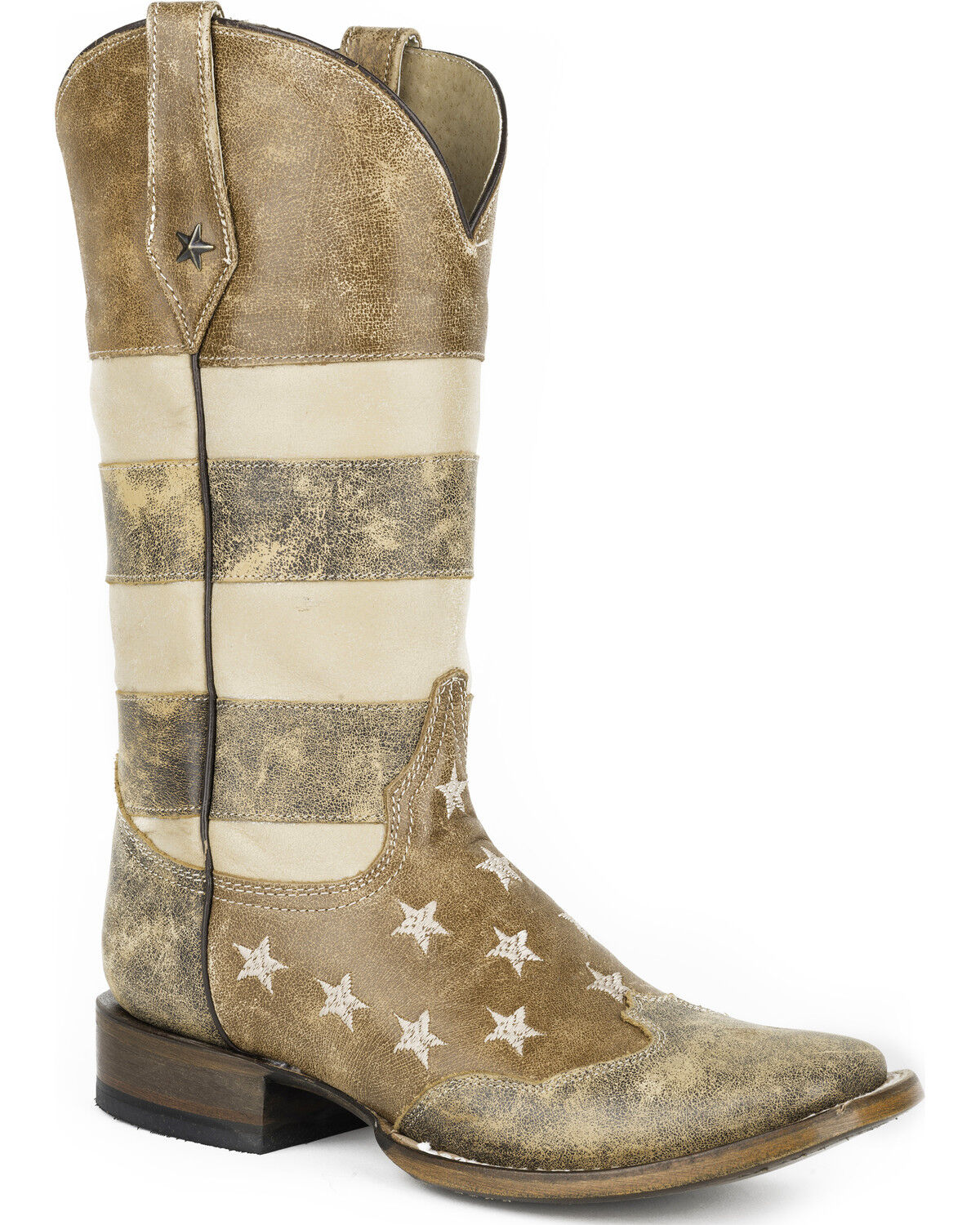 women's american flag ariat boots