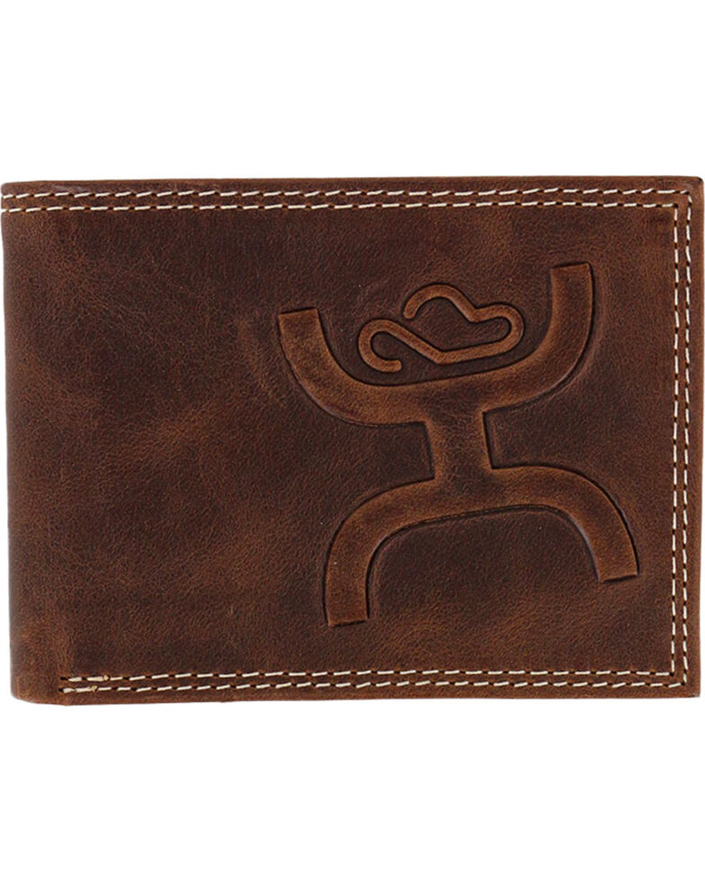 HOOey Men's Embossed Bifold Wallet Boot Barn