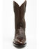 Image #4 - Cody James Black 1978® Men's Chapman Exotic Full-Quill Ostrich Western Boots - Round Toe, Brown, hi-res