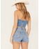 Image #5 - Wrangler Women's Denim Bustier, Blue, hi-res