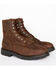 Image #1 - Cody James Men's 8" Mustang Waterproof Lace-Up Kiltie Work Boots - Soft Toe, Brown, hi-res