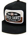 Image #2 - Red Dirt Hat Boys' Roam Free Logo Ball Cap, Black, hi-res