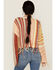 Image #4 - Rock & Roll Denim Women's Striped Print Sweater, Orange, hi-res