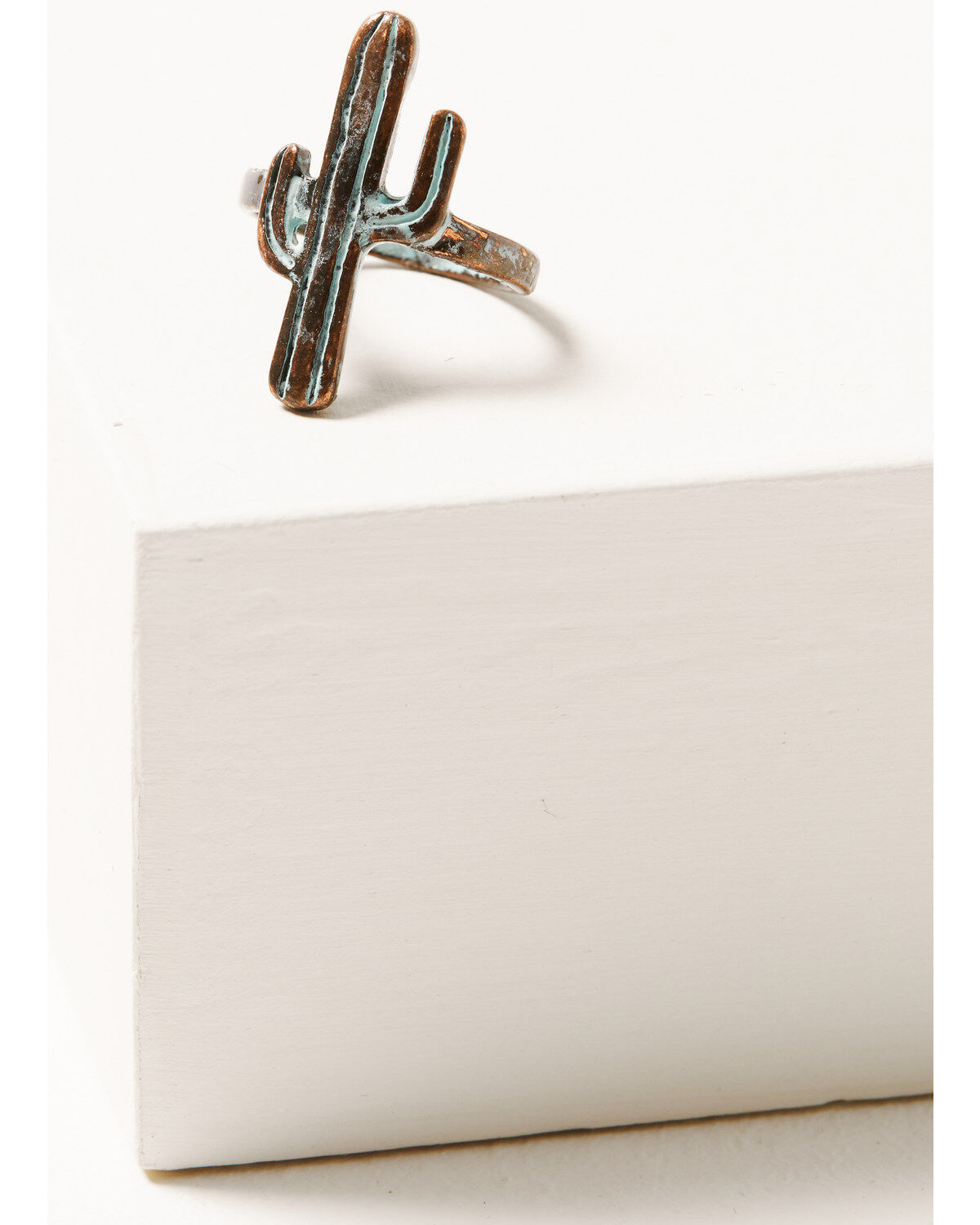 Image #3 - Shyanne Women's Bronze & Turquoise 4-Piece Ring Set, Rust Copper, hi-res