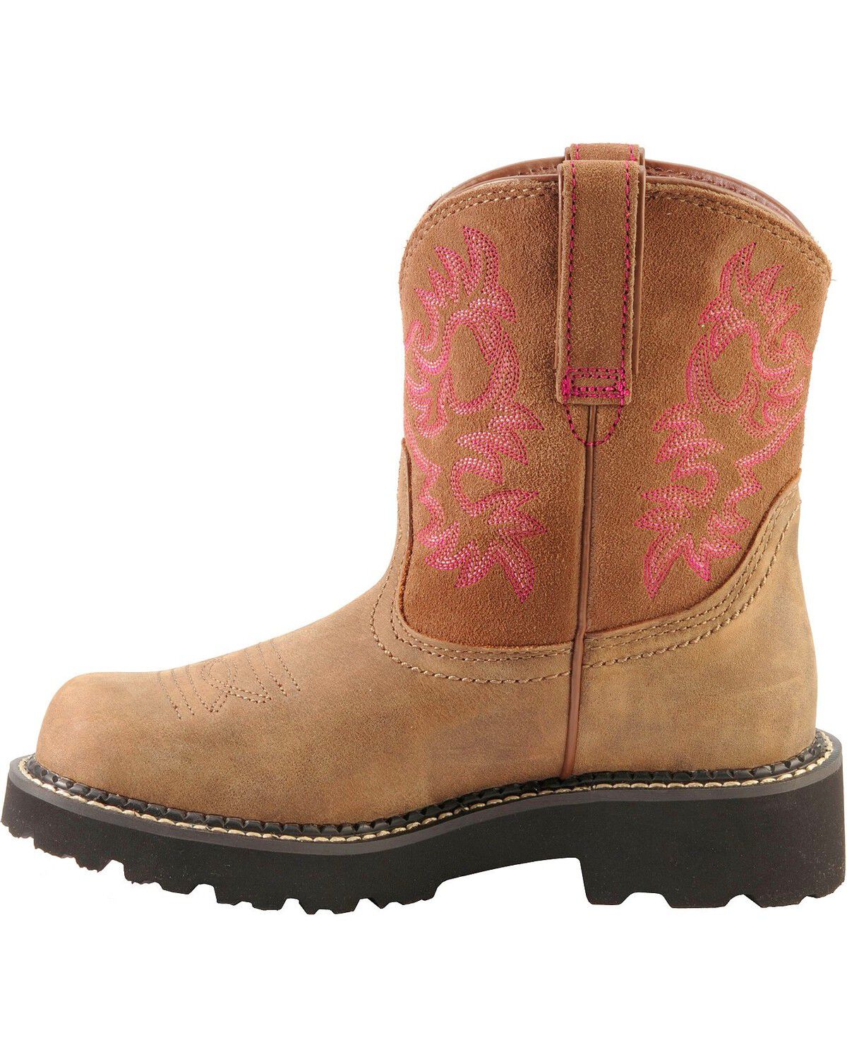 Image #10 - Ariat Women's Fatbaby Bomber Western Boots - Round Toe, Brown, hi-res