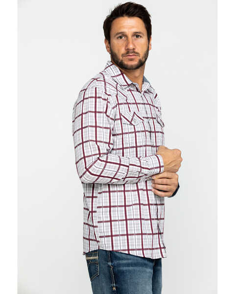 Image #3 - Cody James Men's Far Country Med Plaid Long Sleeve Western Shirt , , hi-res