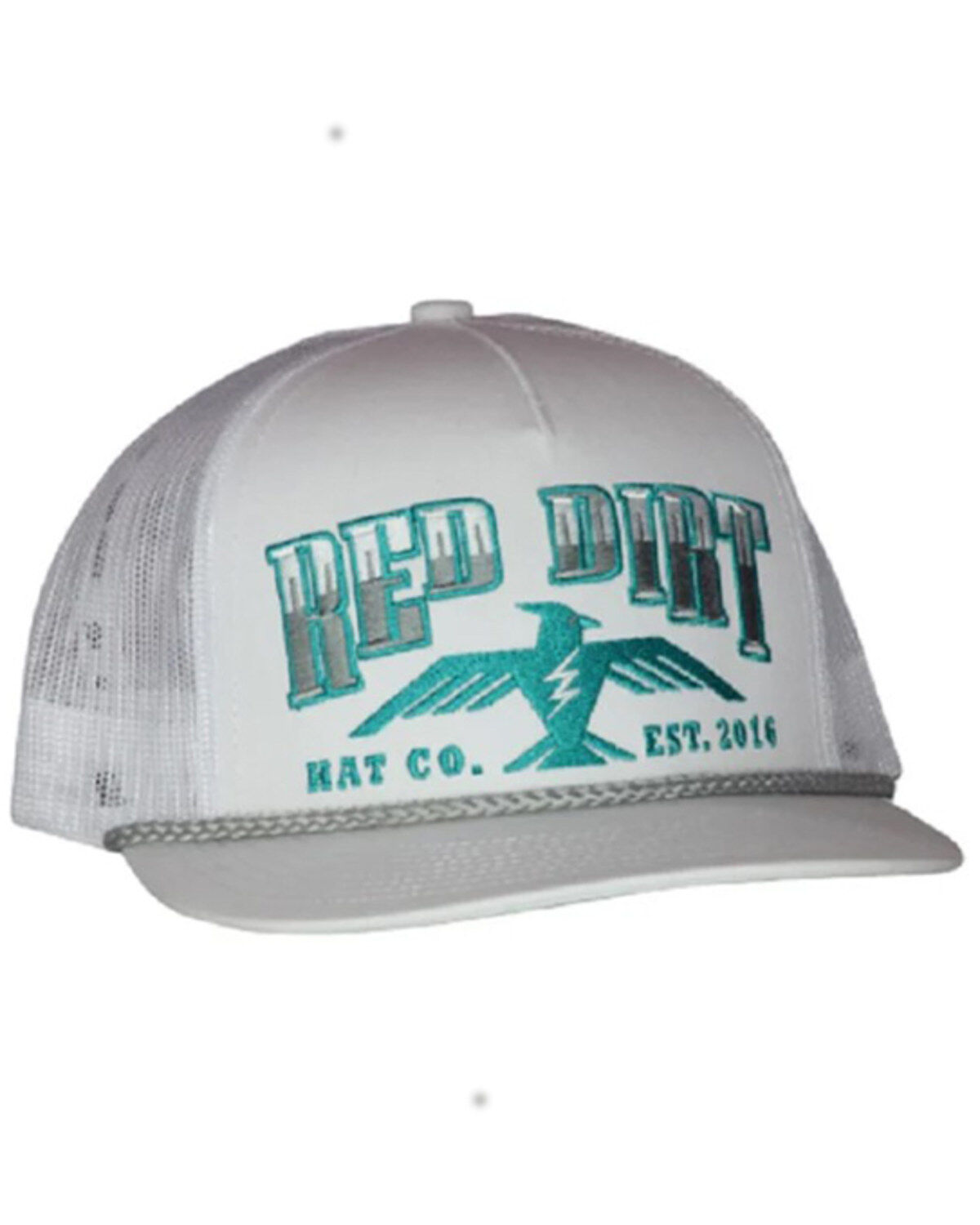 Image #1 - Red Dirt Hat Men's Watch Me Fly Ball Cap, White, hi-res