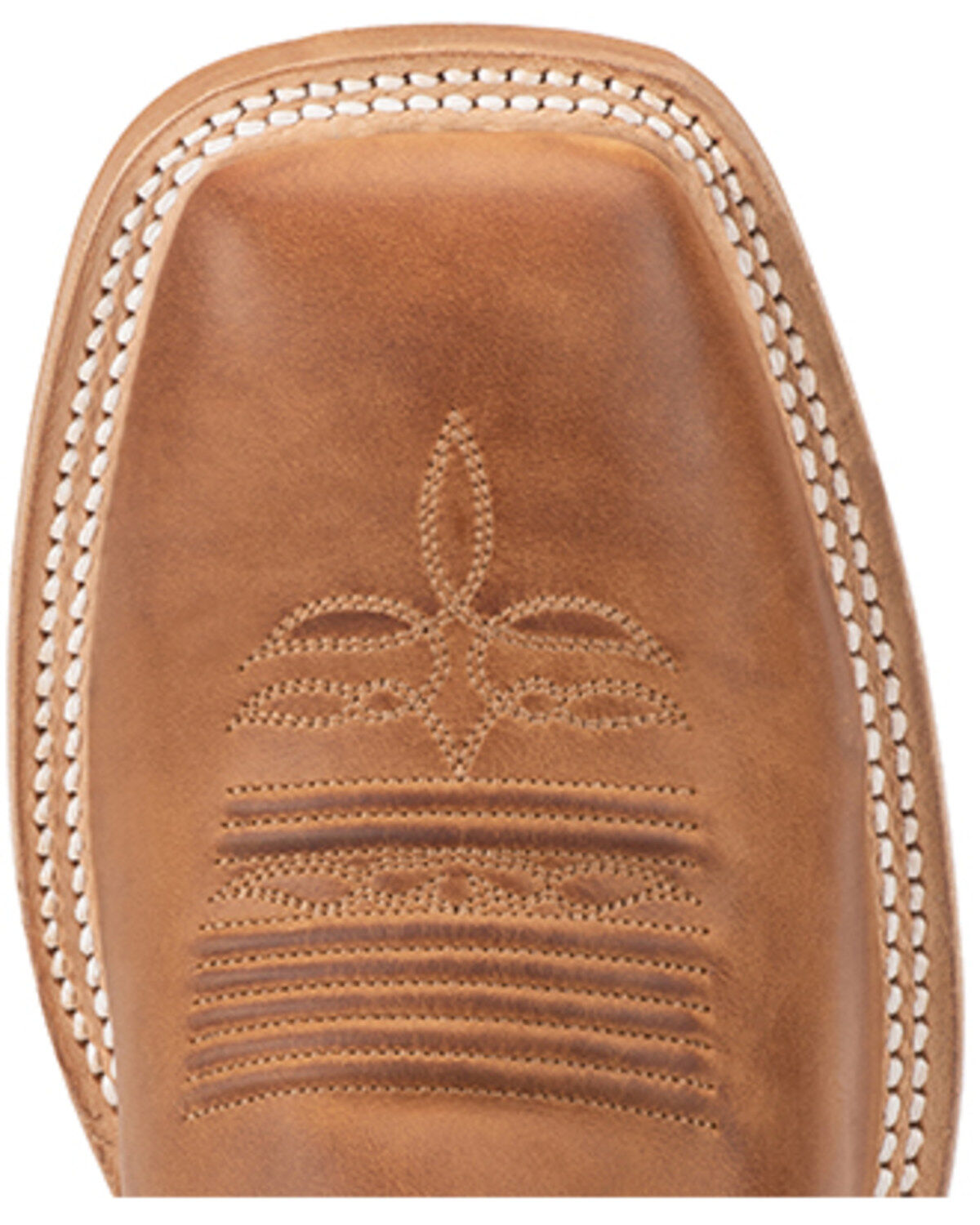 Image #7 - Justin Men's Bent Rail Square Toe Western Boots, Brown, hi-res