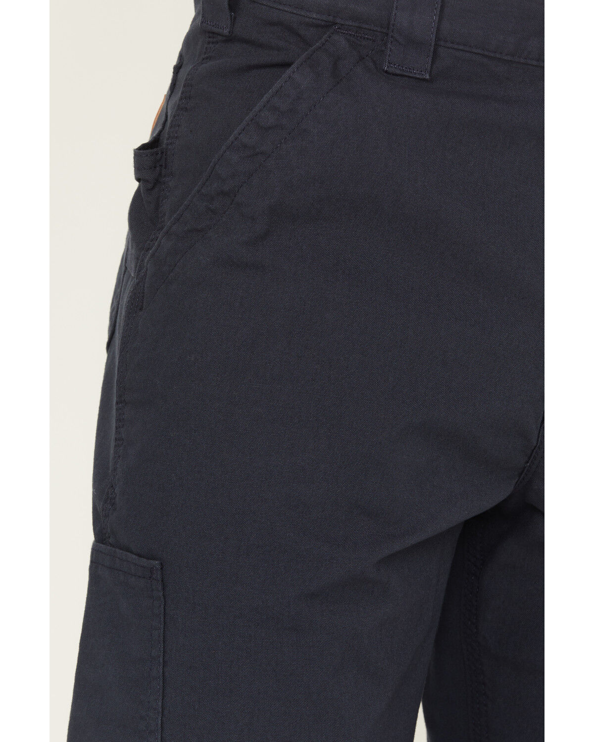Image #2 - Carhartt Men's Canvas Dungaree Work Pants, Navy, hi-res
