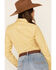 Image #5 - Ariat Women's Mustard Geo Print Kirby Stretch Long Sleeve Western Core Shirt , , hi-res