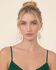 Image #1 - Paige Wallace Women's Oval Earrings, Silver, hi-res