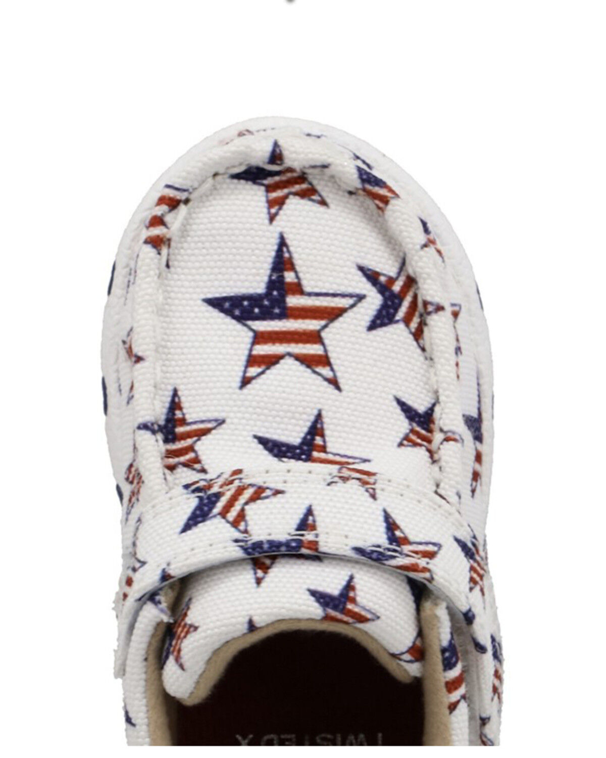 Image #6 - Twisted X Infant Boys' Patriotic Driving Moc Casual Shoes, Red/white/blue, hi-res