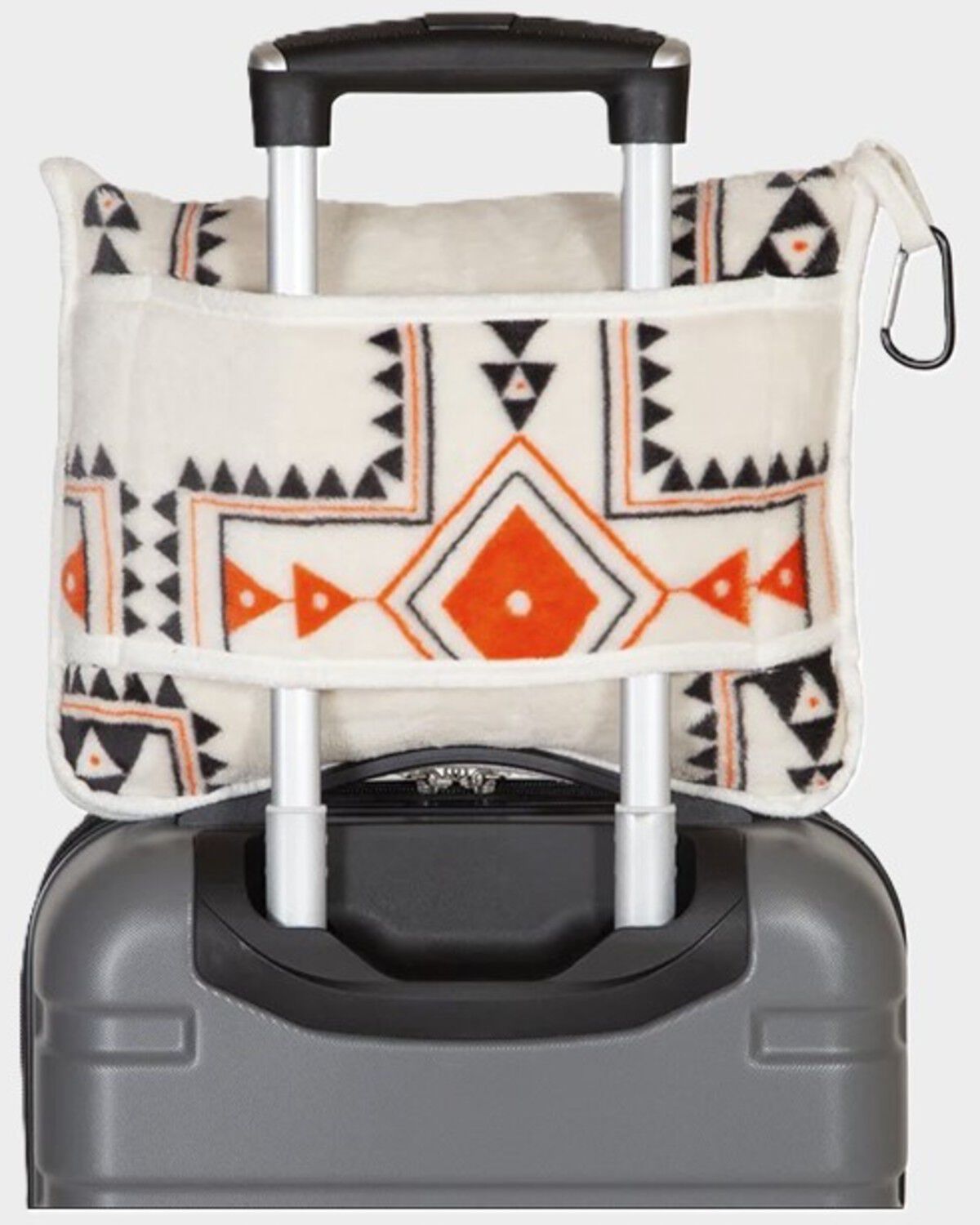 Image #2 - Carstens Home Wrangler Santa Fe Sun Travel Blanket, Beige, hi-res
