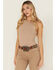 Image #1 - Shyanne Women's Gretchen Beaded Leather Belt, Dark Brown, hi-res