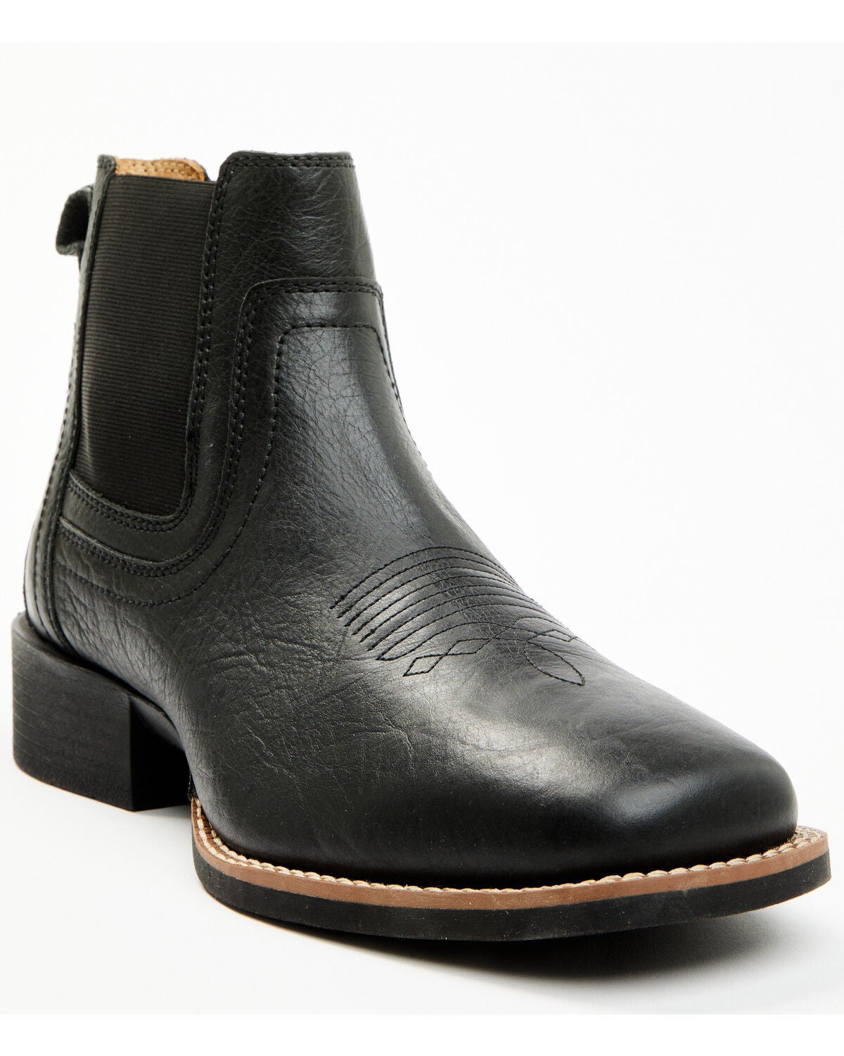 Cody James Men's Ace&trade; Chelsea Boots - Broad Square Toe, Black, hi-res