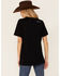 Ruby's Rubbish Women's Guitars & Cadillacs Graphic Short Sleeve Tee , Black, hi-res