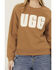 Image #3 - Ugg Women's Madeline Logo Crewneck Sweatshirt, Rust Copper, hi-res
