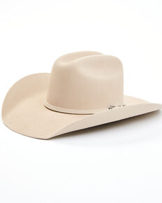 Cody James Traditional 3X Wool Cowboy Hat, Silver Belly, hi-res
