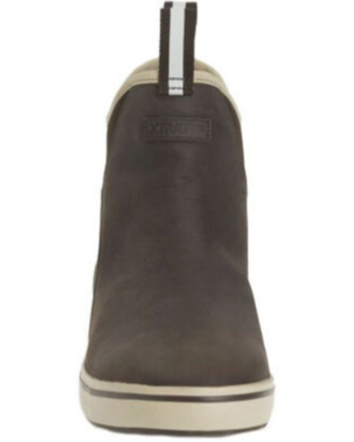 Image #4 - Xtratuf Men's 6" Ankle Deck Boots - Round Toe, Brown, hi-res