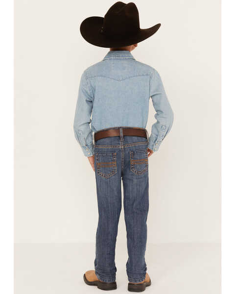 Image #3 - Cody James Little Boys' Dark Wash Slim Straight Equalizer Jeans, Dark Wash, hi-res
