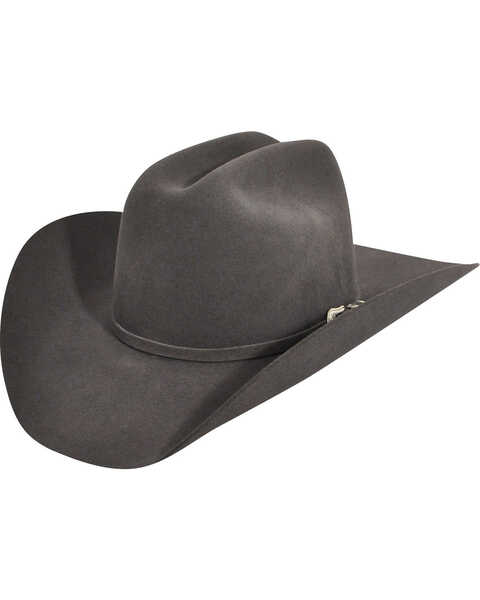 Bailey Western Lightning 4X Felt Cowboy Hat, Steel, hi-res