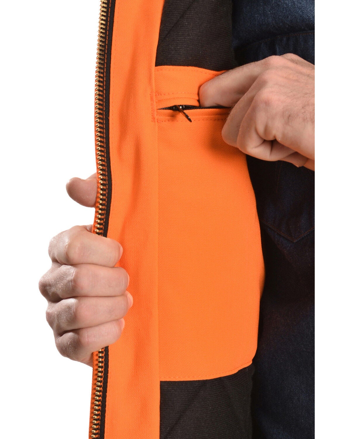 Image #4 - Carhartt Quilted Flannel-Lined Duck Active Jacket, , hi-res