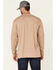 Image #4 - Carhartt Men's Flame Resistant Force Long Sleeve Work T-Shirt, Beige/khaki, hi-res